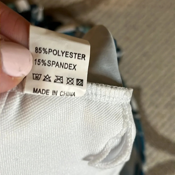 Tropical bikini flowy top - Picture 4 of 14